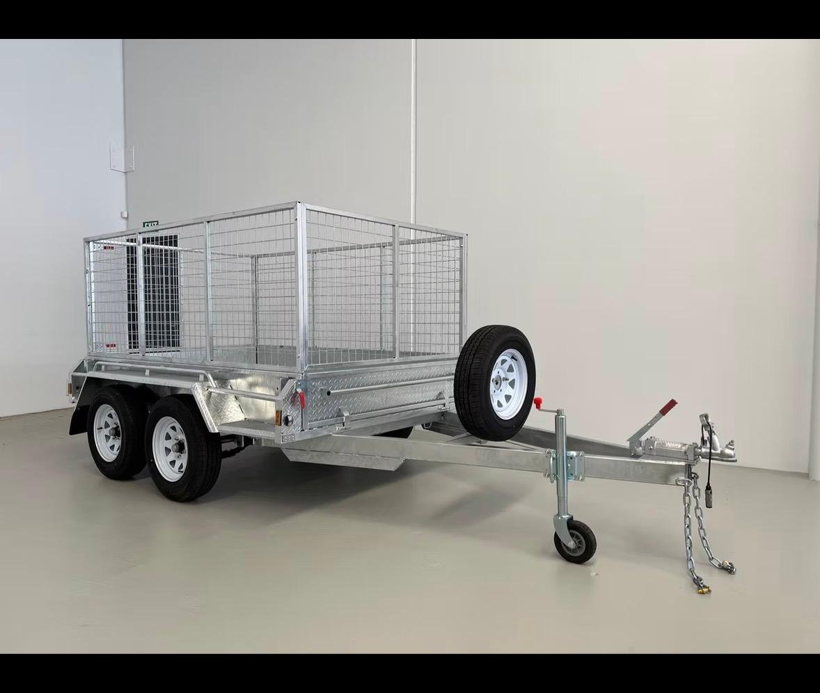 Rhino Trailers tandem axle galvanised caged trailer