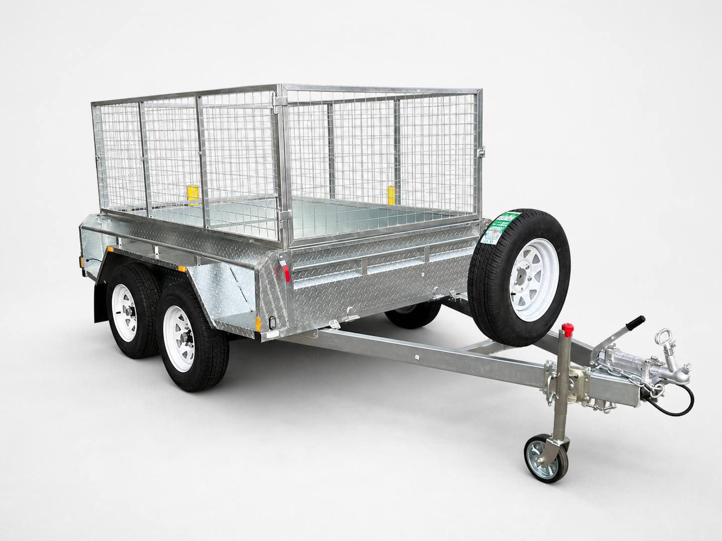 Heavy Duty Tandem Axle Box Trailer - 8x5